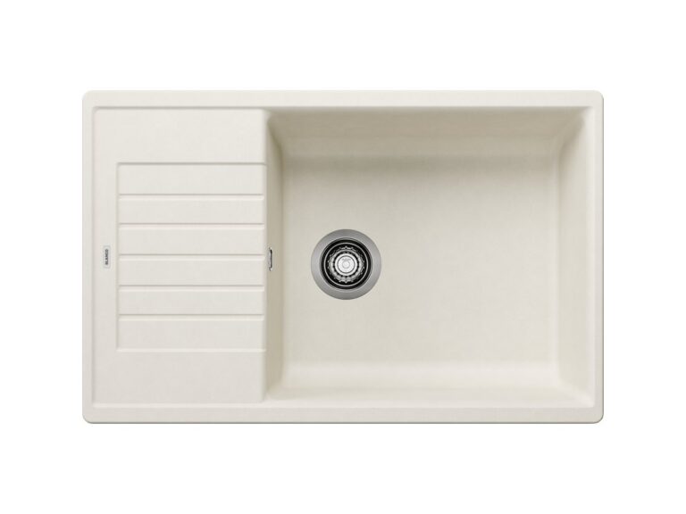 Blanco Zia XL 6 S Compact silgranit composite kitchen sink in soft white