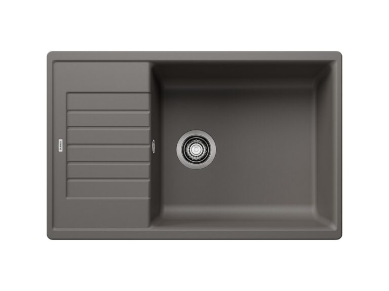Blanco Zia XL 6 S Compact silgranit composite kitchen sink in volcano grey