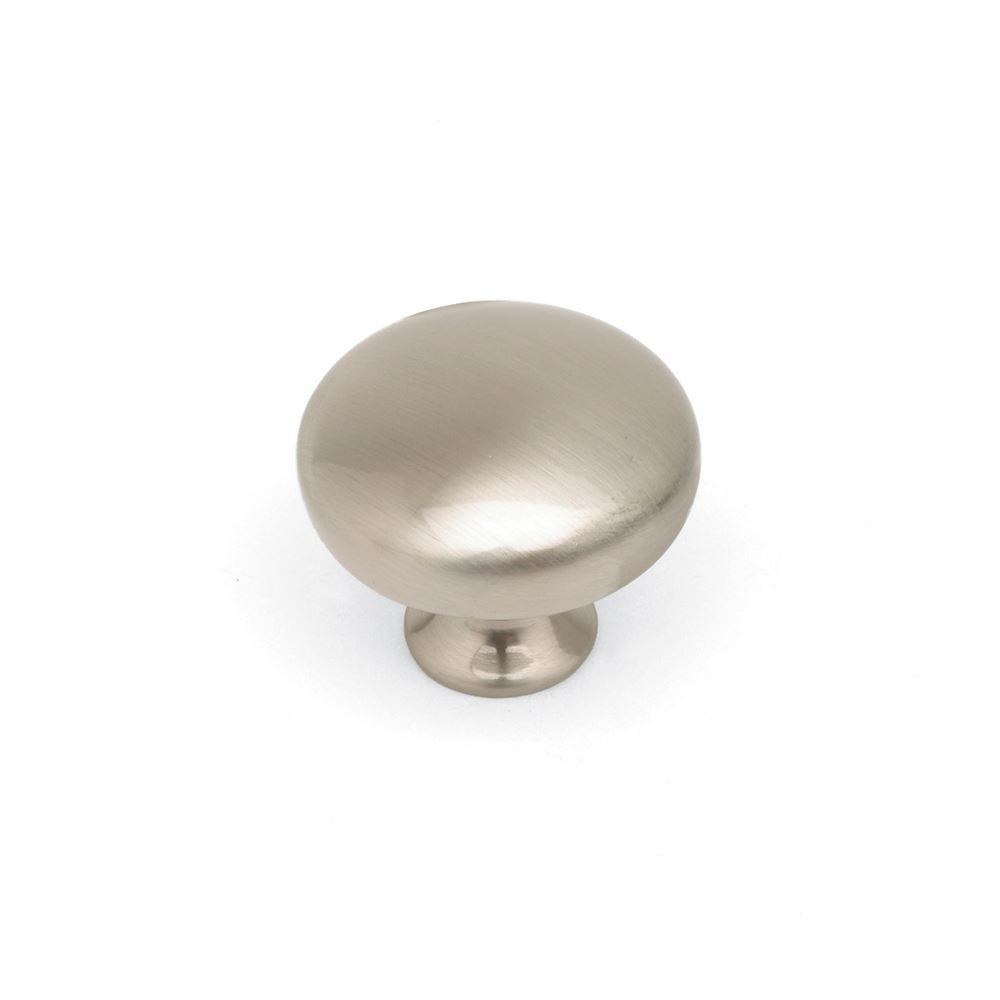 Button Knob 31mm (Brushed Nickel) cabinet handle