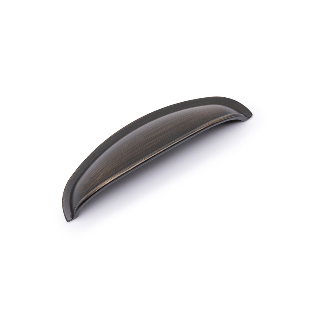 Camden Cup Handle 96mm (Antique Black) cabinet handle