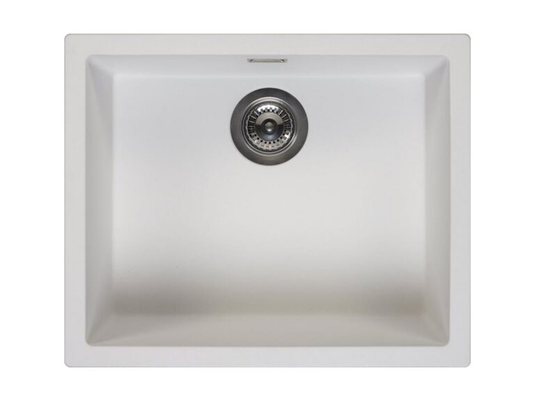 Reginox Amsterdam 50 1.0 bowl (no drainer) sink in white