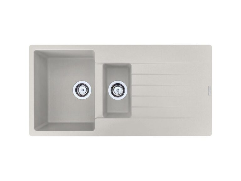 Reginox Harlem 15 1.5 bowl sink in cream