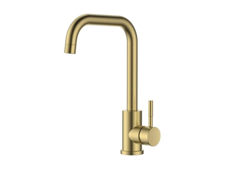 Reginox Salina kitchen tap in gold