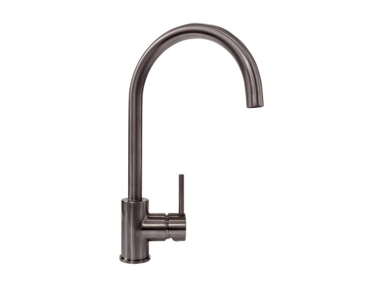 Reginox Taravo kitchen tap in gunmetal