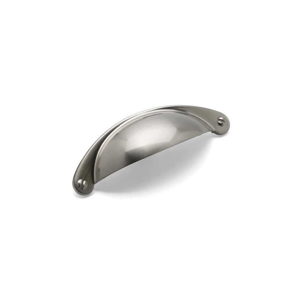 Shaker Cup Handle (Brushed Nickel) cabinet handle