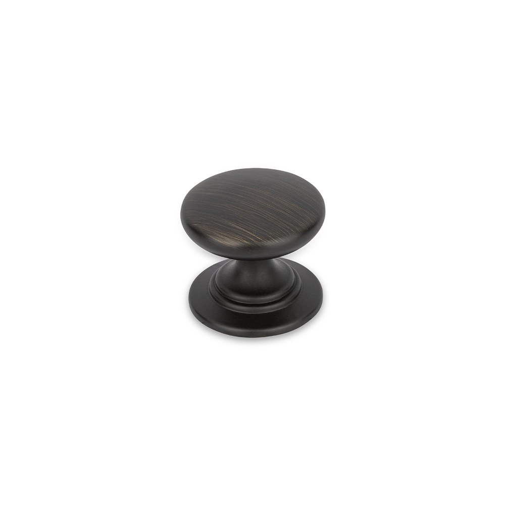 Windsor Round Knob 32mm (Antique Black) cabinet handle