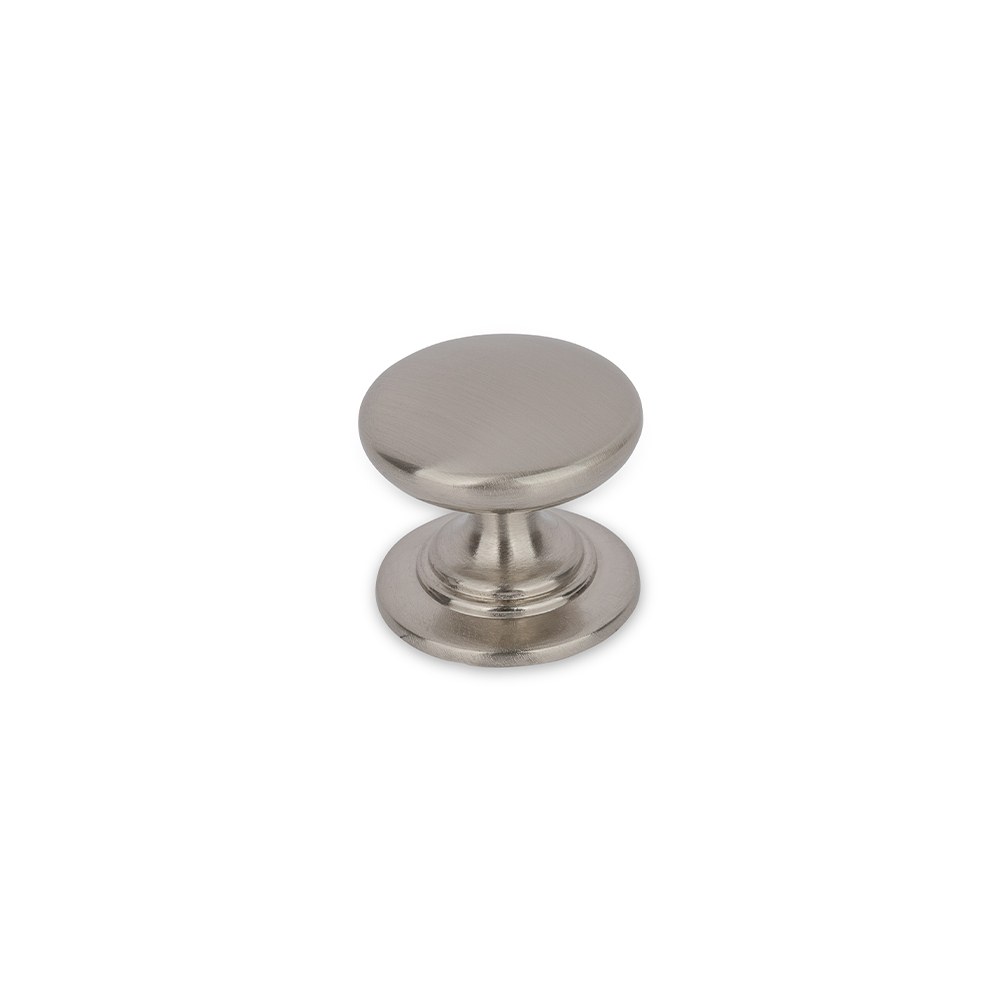 Windsor Round Knob 32mm (Brushed Nickel) cabinet handle